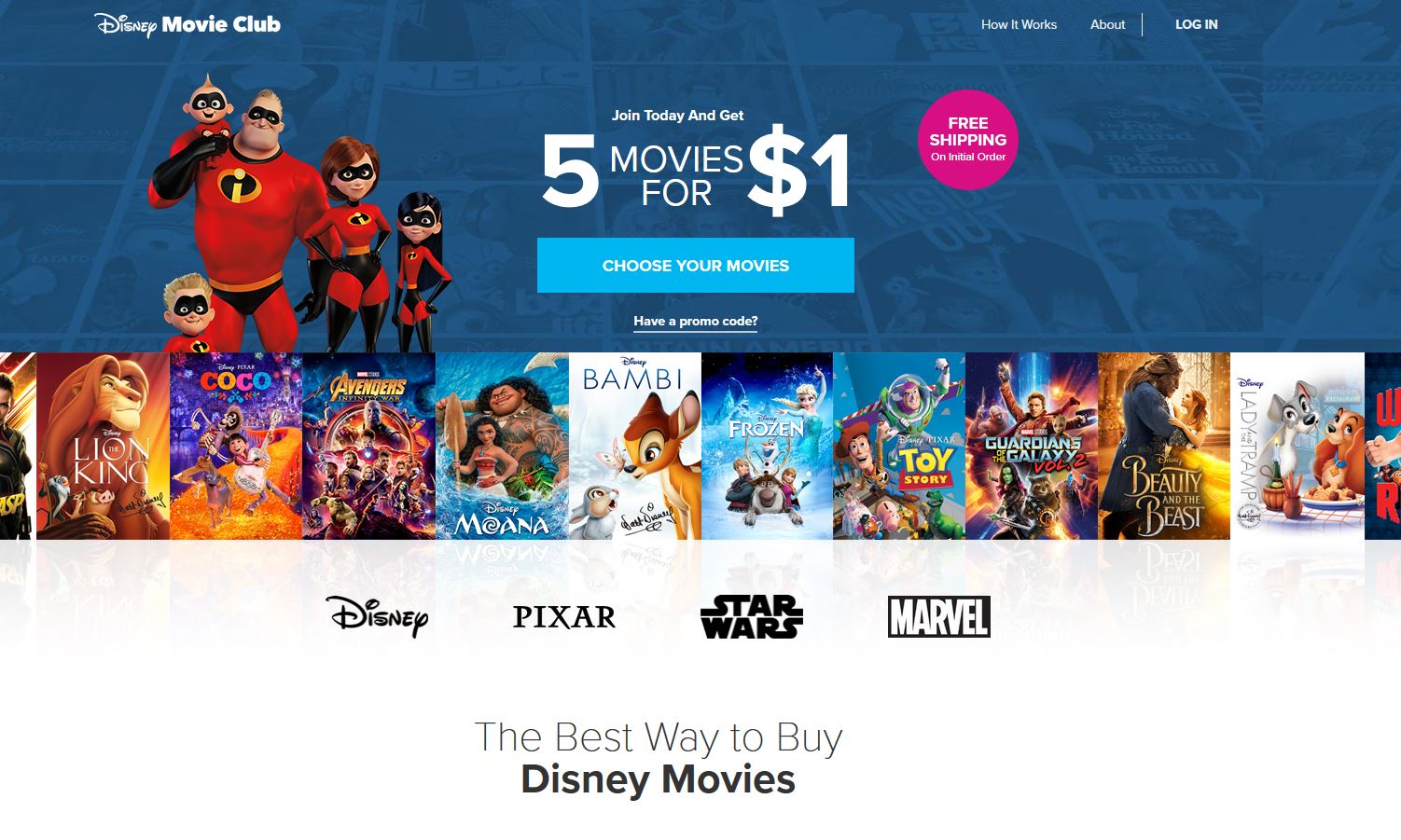 Disney Movie Club Refer a Friend