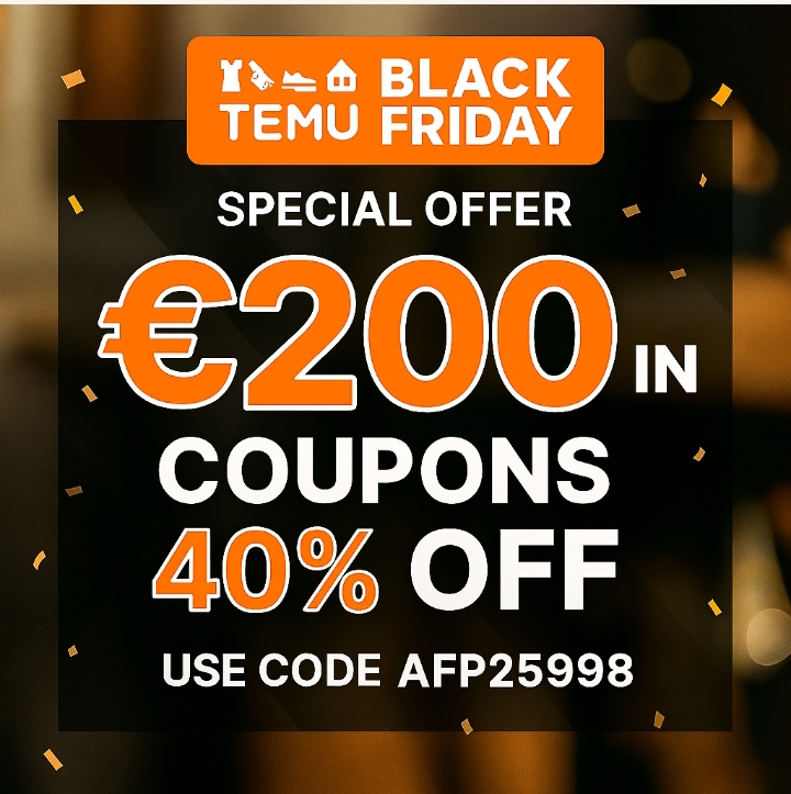 50% OFF, 200 Euro/$ COUPON AND FREE GIFT