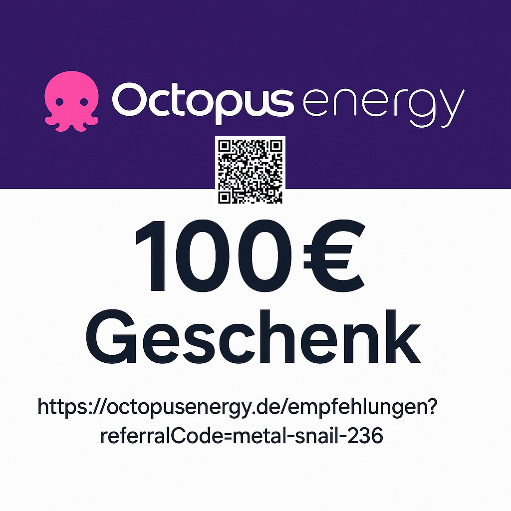 Octopus Energy Bonuscode 150 Euro Bonus Praemie Gutschein Rabatt Freundschaftswerbung Wechsel Code 2026
